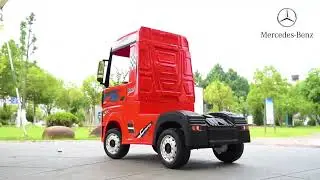 Kids Mercedes Actros Lorry 24v Electric Ride-on Truck with Trailer