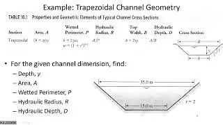 Steady & Uniform Flow, Normal Depth, Manning's Equation - CE 331, Class 21 (27 Feb 2023)