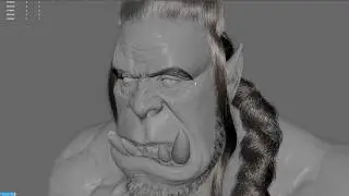Hair orc 3d - ✅✅ Maya Character Modeling, Texturing, Grooming and Render