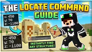 FIND ANY STRUCTURE/BIOME YOU WANT IN MINECRAFT WITH A SINGLE COMMAND!