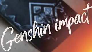 Самая дорогая работа которая прожила 1 день! Роспись телефона 1+ в стиле Genshin impact.
