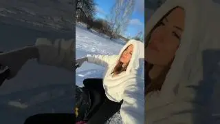 На белом белом покрывале января. Покатушки на снегоходе Sharmax SN-500