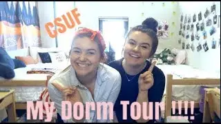 Cal State Fullerton Dorm Tour !!!!!