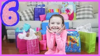OPENING BIRTHDAY PRESENTS!!! Jaycee's 6th BIRTHDAY!!!!