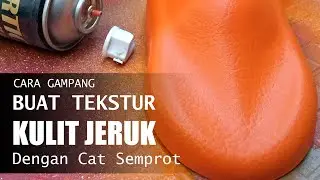 Tutorial buat tekstur Kulit Jeruk Sunkist dengan gampang