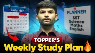 Prefect Weekly Time Table For Students I Full Plan to Score 95% 