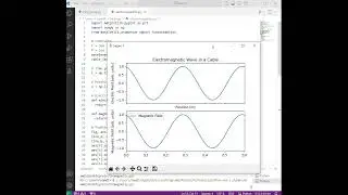 Electromagnetic Wave simulation in Python