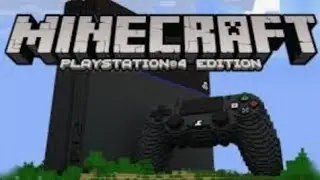 Playing minecraft ps4 first time