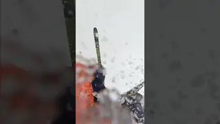 Падения на горных лыжах. Могул. Mogul skiing.