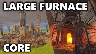 Large Furnace Ringcore | Anti-Siege + Collapsible | Rust Base Design 2024