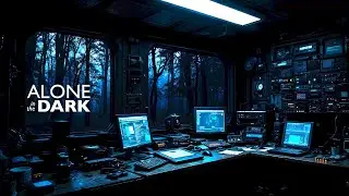 DARK Forest 6 | Rainy Sci-Fi Ambient for Focus & Sleep 4K [ALONE]