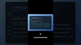 How to make Responsive Image Gallery using HTML & CSS | Project 06