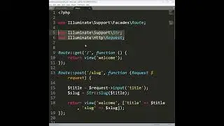 Laravel 11 : Slug Generation - Tip #1 #shorts