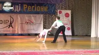 Акробатический номер Маргариты Олейник