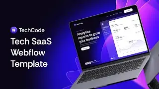 TechCode - Tech SaaS Webflow Template | BRIX Templates