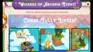 Merge Magic - Wizards of Arcania Event Part 7 - All Mystic Keys Unlocked and Curse Lifted