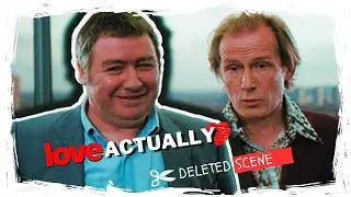 ❤️ LOVE ACTUALLY ❤️ Escena Eliminada - Sub. Español (BILL NIGHY y GREGOR FISHER) ➔ Billy Mack y Joe