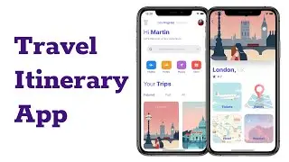 Travel Itinerary App - Swift UI - Speed Code