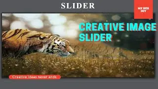 || Creative Image Slider | image slider using only CSS ||