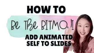 #BeTheBitmoji - How to Insert a Video of Yourself to Google Slides