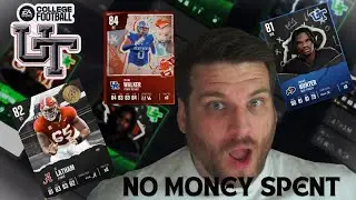 NO MONEY SPENT PREMIERE EPISODE EA SPORTS COLLEGE FOOTBALL 25 ULTIMATE TEAM