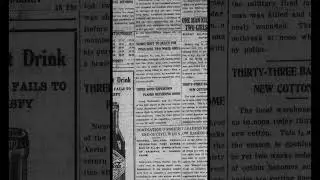 Insulted Two White Girls | August 26, 1920 #blackhistory #americanhistory #educational