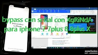 iphone X actualizado ios 14 4 1 bypass con señal con XgRiNdA