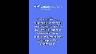 C’est QUOI ? Episode 3: Ransomware #cyber  #ransomware #learnontiktok  #hacking  #cybersécurité