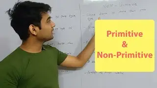 Primitive and Non-Primitive Data Structure | In HINDI