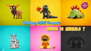 French Talking ABC - Where are the Animals? |Boopanpankids