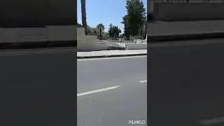 EMPTY STREET FOR ORTHODOX EASTER SUNDAY / STAY HOME.