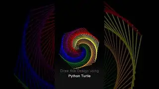 How to create graphics using Python 🐍 Turtle 🐢