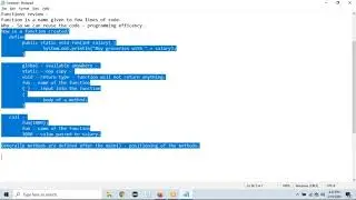 Example live lecture