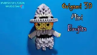 Origami 3D Mini Brujita