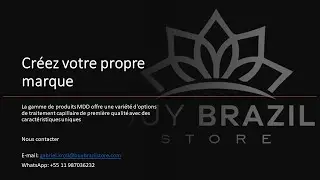 Créez votre propre marque