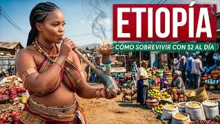Cómo vivir en Etiopía con $2 al día. Compras extremas en África