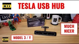 TESLA Model 3 Model y USB Hub USB C USB A with Fast Charge by VIJIM