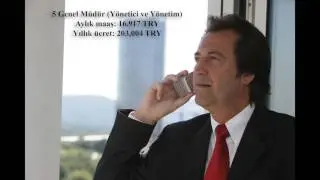 EnTürkiye'de 2016  İyi 10 Ödeme İşi Top 10 (Best paying Jobs in Turkey)