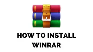 How to install WinRAR / open .rar files - download link in description ⬇️