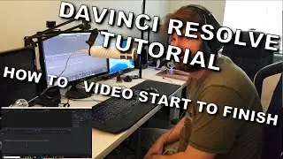 Davinci Resolve Tutorial | Basics | Making a Video Start to Finish