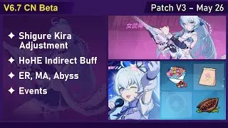 6.7 Beta V3 - Kira Adjustment, ER, MA, Abyss, Events