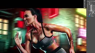 Photoshop Speed Art Runner