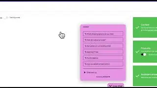Adding and removing a button to the welcome screen.