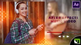 How to Create Music Video With Audio Visualizer In After Effects | After Effects Tutorial