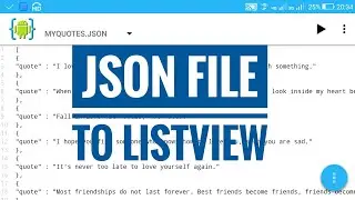 Read a Json file in Android project