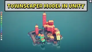 How to import Townscaper models into Unity and make them look good tutorial