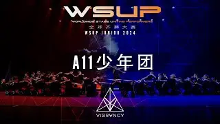 A11少年团 | WSUP JUNIOR Dance Comp 2024 [@VIBRVNCY Front Row 4K]