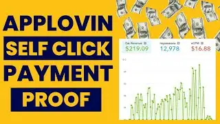 Applovin self click app payment proof 2023 | Applovin self click app 2023 | as developers