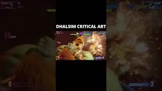 DHALSIM CRITICAL ART - SF6