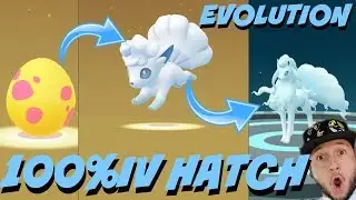 I HATCHED THE* RAREST ALOLAN*POKEMON *100%IV RARE HATCH* FROM  22x EGGS IN POKEMON GO !